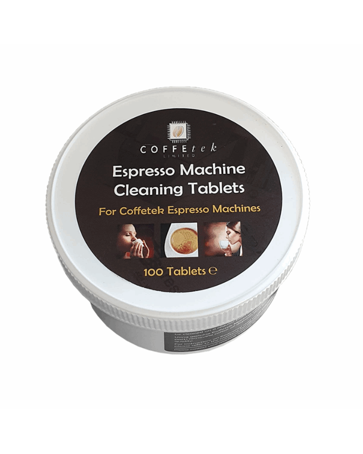 Coffetek espresso machine cleaning tablets, tub of 100