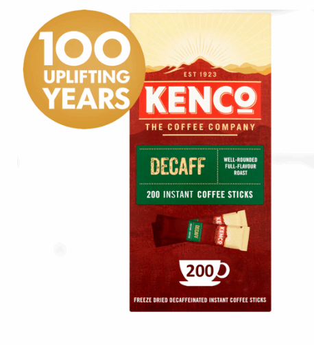 Kenco Decaff Instant Coffee Sticks - 1.8g (200 Pcs) - My Store