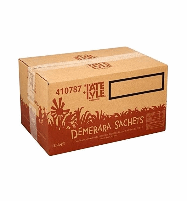 Tat & Lyle Demerera Sugar Sticks 1000 x 2.5g - My Store