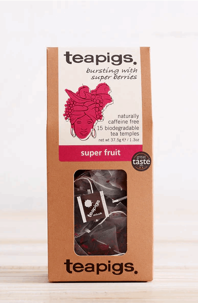 Tea Pigs Super Fruit Tea Bags - 15pcs - My Store