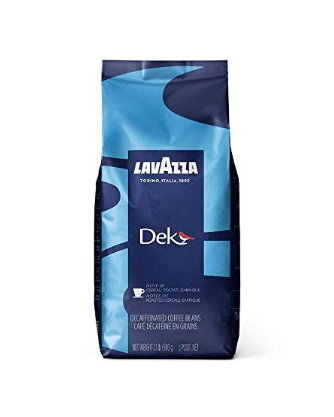 Lavazza Dek decaf coffee beans 500g bag