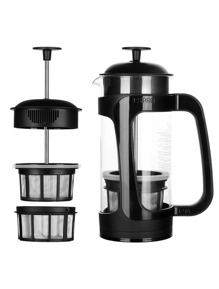 ESPRO P3 French Press Coffee Maker - Black - Totally Delicious Coffee