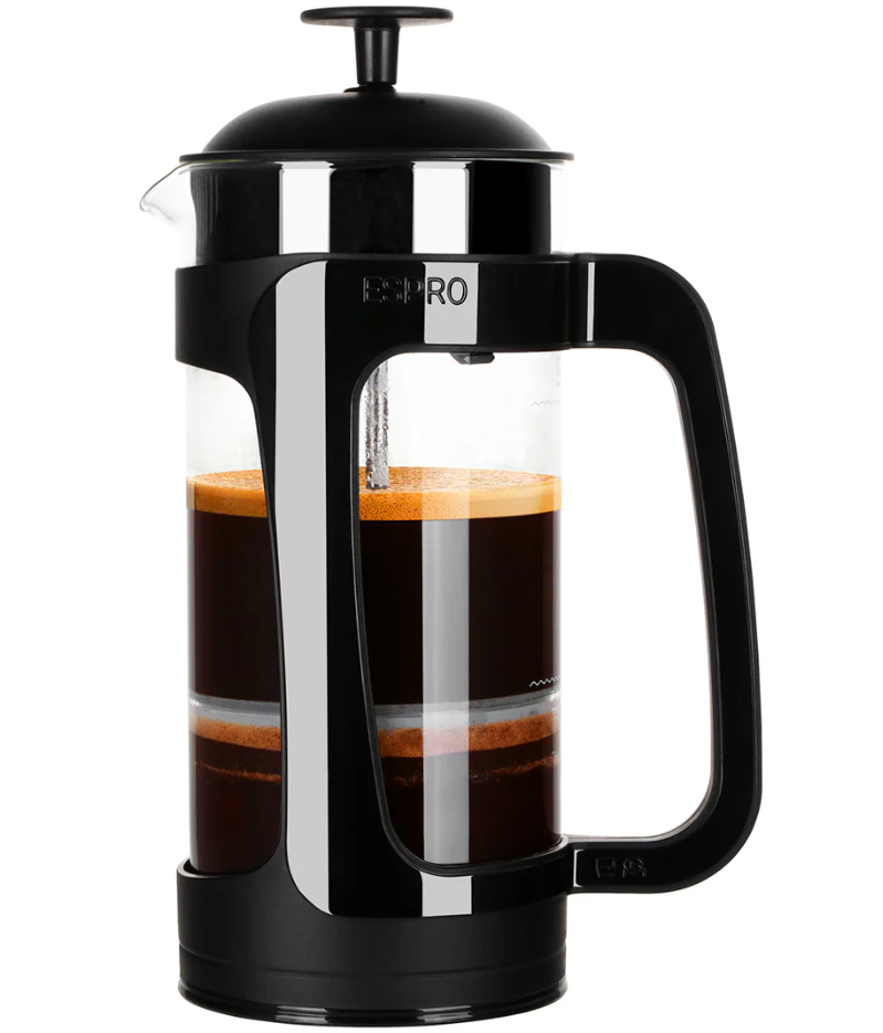 ESPRO P3 French Press Coffee Maker - Black - Totally Delicious Coffee