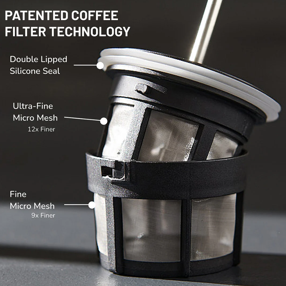 ESPRO P3 French Press Coffee Maker - Black - Totally Delicious Coffee