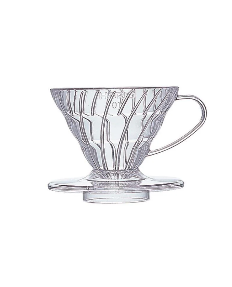 Hario V60 Plastic Coffee Dripper - Size 01 - Totally Delicious Coffee
