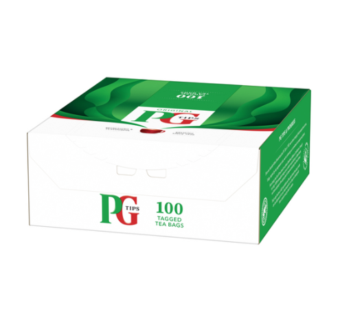 PG Tips Individually Tagged Tea Bags - 100pcs - My Store
