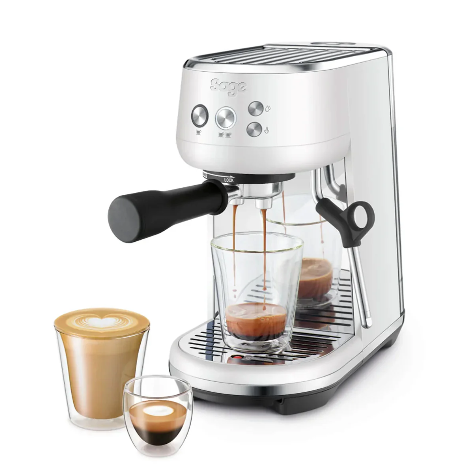 Sage The Bambino Espresso Machine - Sea Salt - Totally Delicious Coffee