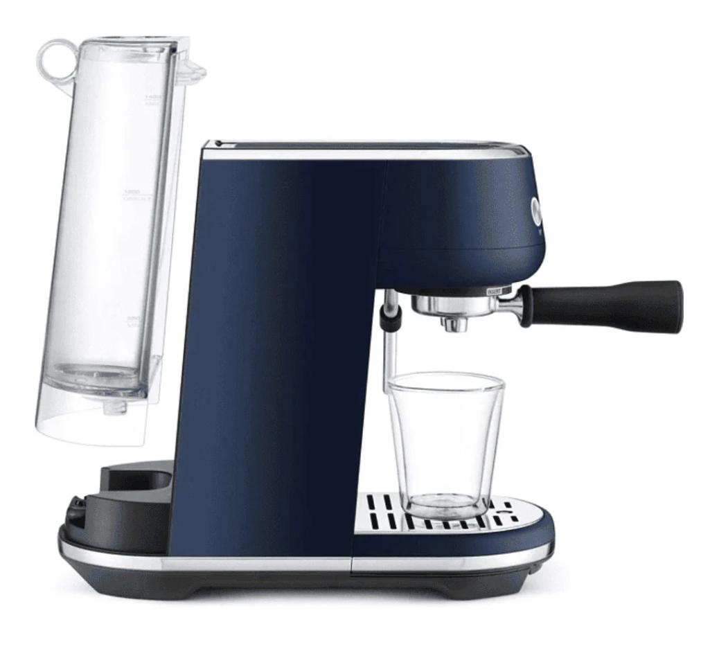 Sage The Bambino Espresso Machine - Damson Blue - Totally Delicious Coffee