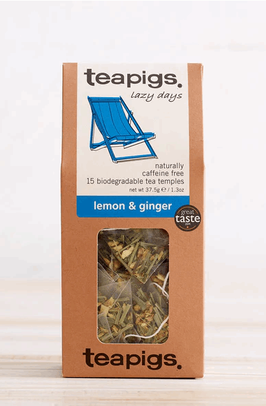 Tea Pigs Lemon & Ginger Tea Bags - 15pcs - My Store