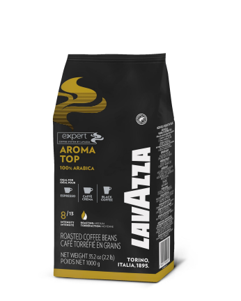 Lavazza Aroma Top 100% Arabica coffee beans 1kg bag