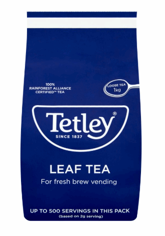 Tetley Loose Leaf Tea (Vending) 1kg - My Store