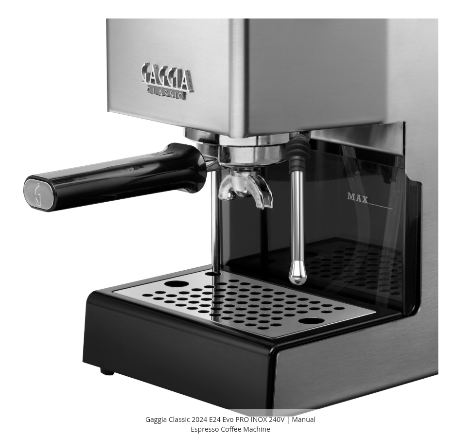 Gaggia Classic 2024 E24 EVO