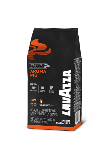 Lavazza Aroma Piu coffee beans 1kg bag